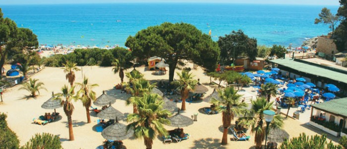 4 Sterne Campingplatz Cala Gogo - Playa d'Aro, Costa Brava - Spanien