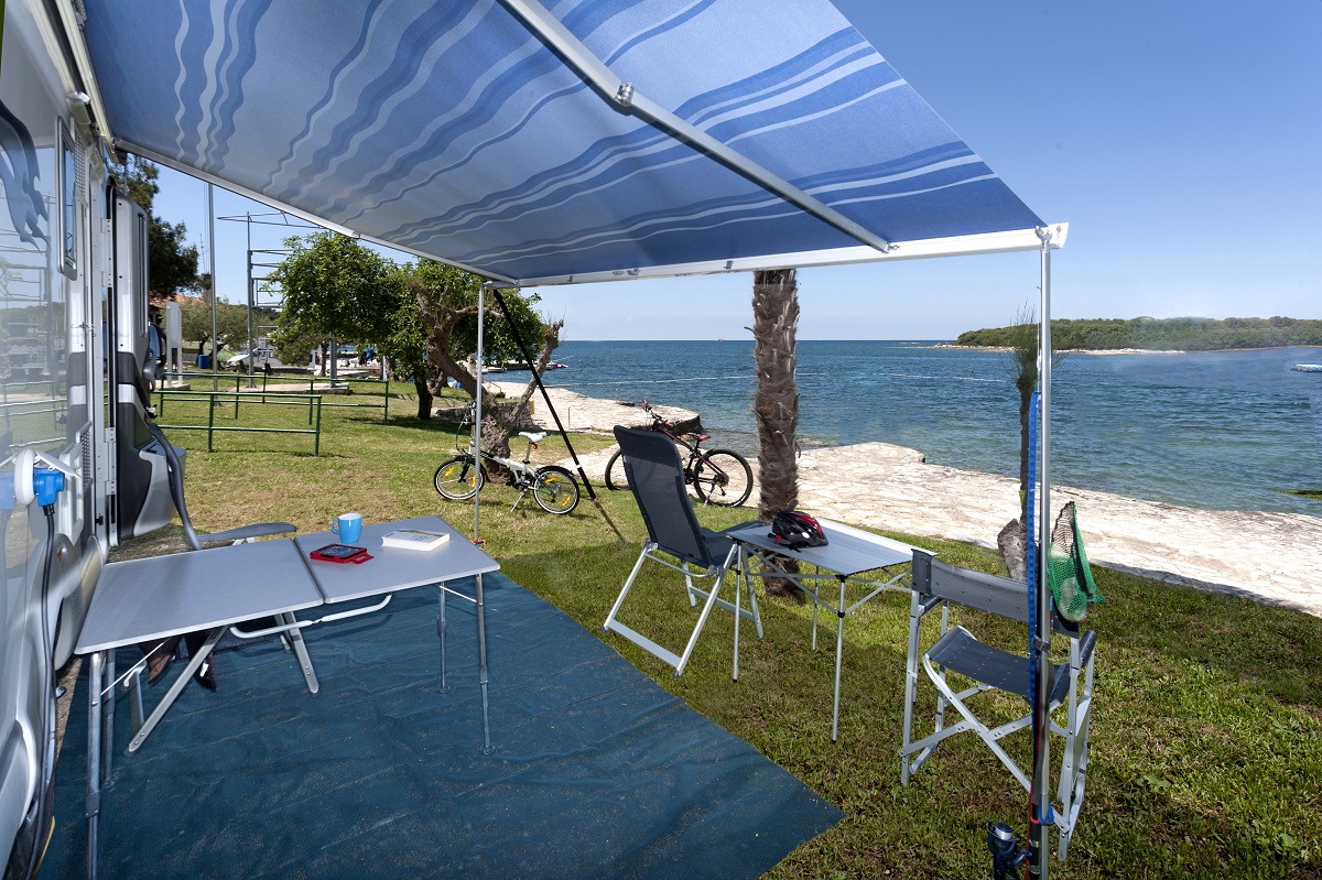 3 Sterne Campingplatz Orsera Istrien wunderschöne Lage direkt am